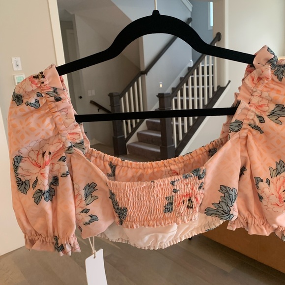 Agua Bendita crop top size small NWT - Picture 5 of 7